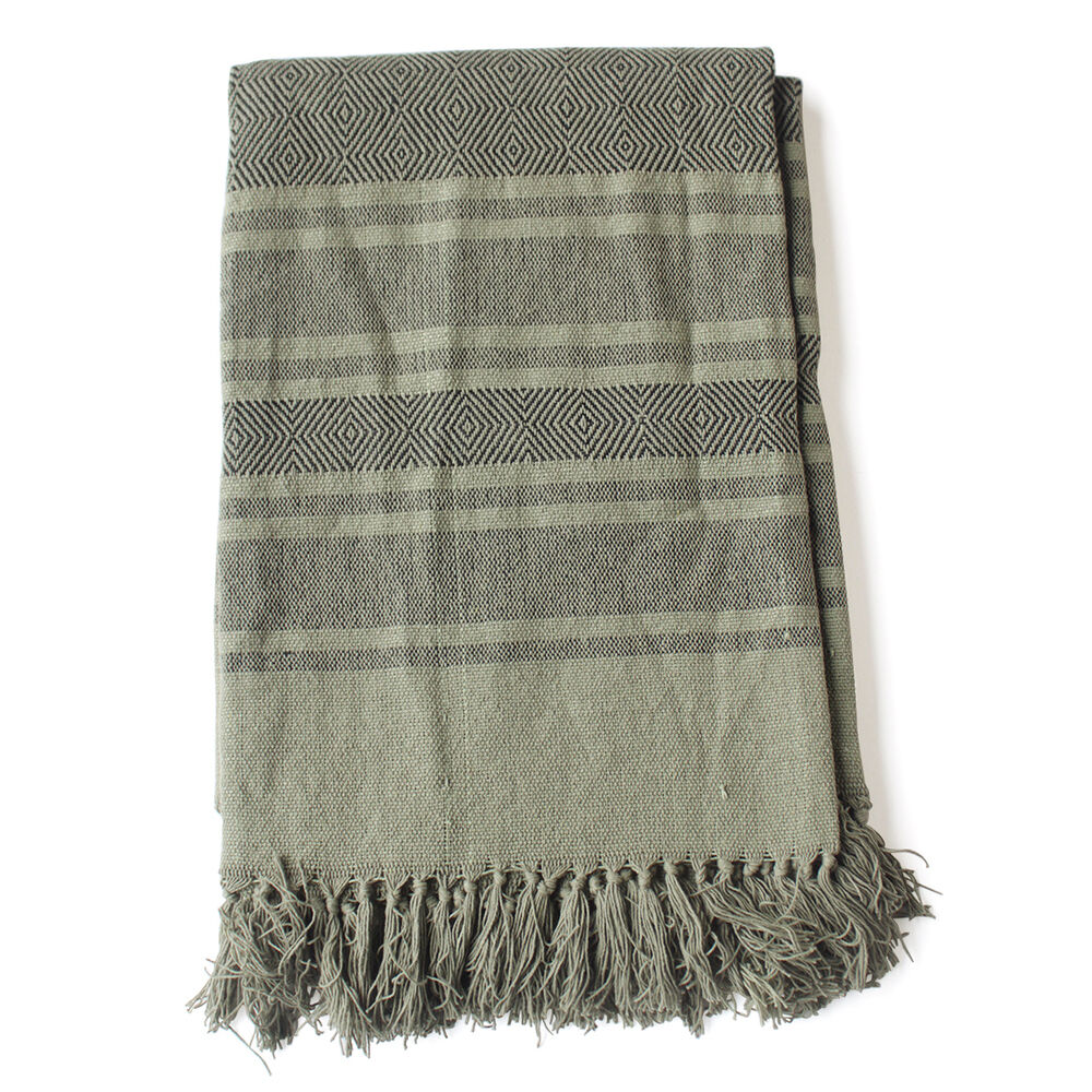 BACKYARD FAMILY「マルチカバー ソファー 通販 おしゃれ ベッド 長方形 150 &times; 225 cm マルチクロス」|その他|グリーン1