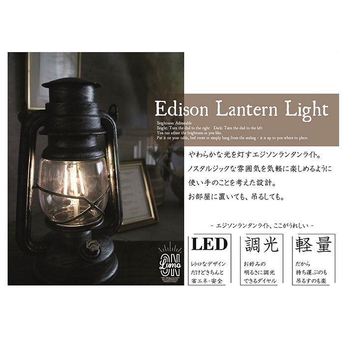BACKYARD FAMILY「ランタン led 通販 ライト 照明 ランタンライト キャンプ 防災用品 エジソンランタンライト」|電化製品|