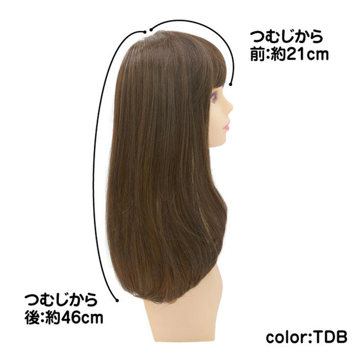 BACKYARD FAMILY「プリシラ ウィッグ ロング 通販 リラックスロング 帽子ウィッグ フルウィッグ ウィッグフィット」|ヘアスタイリング|