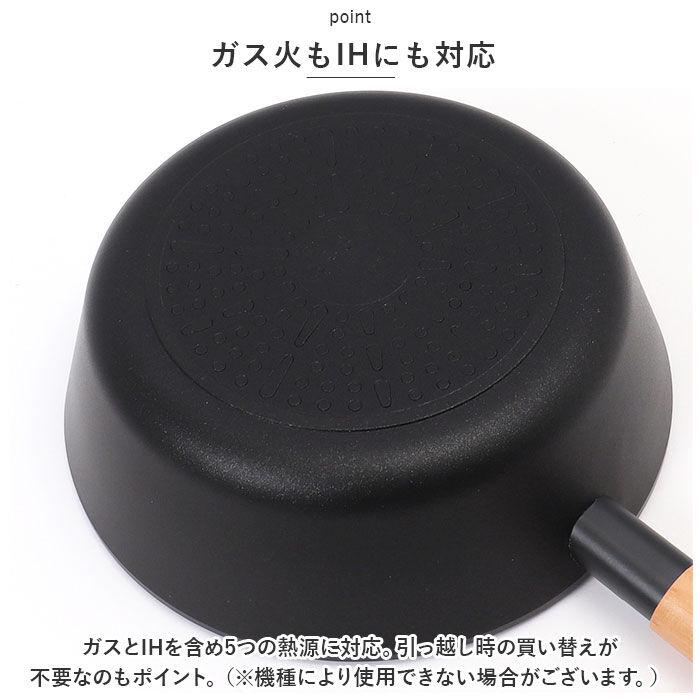 BACKYARD FAMILY「ククナキッチン フライパン 24cm 通販 チタン＆ダイヤモンド コーティング マルチパン」|食器・キッチングッズ|
