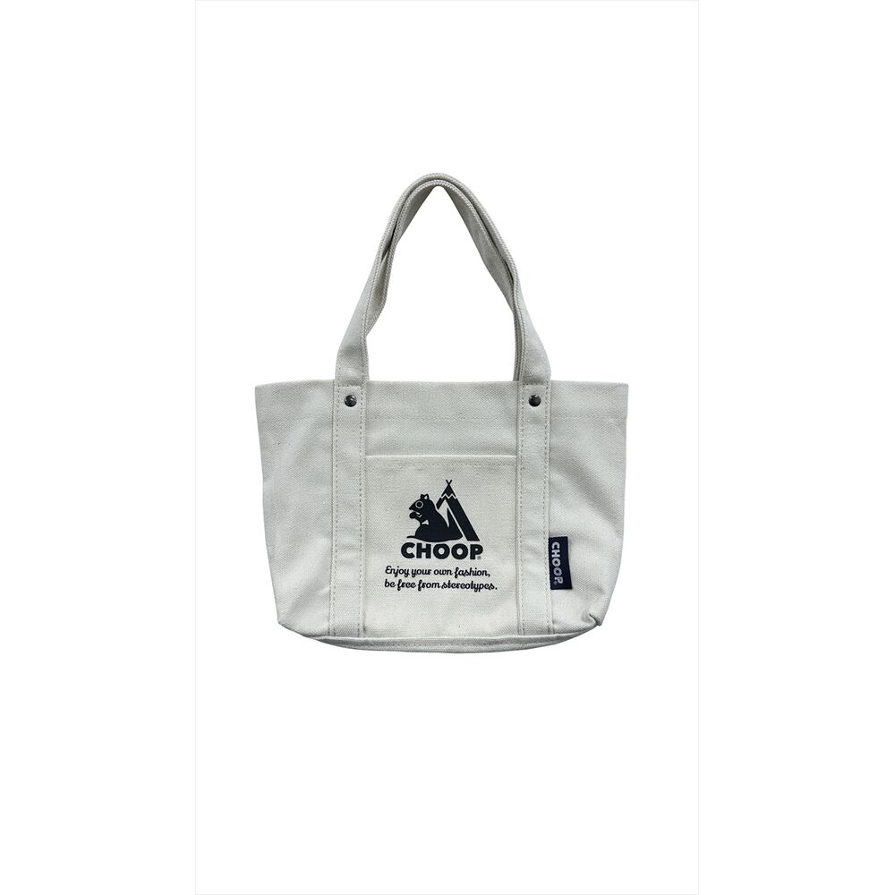 BACKYARD FAMILY「仕切り付き トートバッグ 楽天 トートバック EF-CSB01 仕分け帆布トートバッグ CHOOP」|トートバッグ|ホワイト1