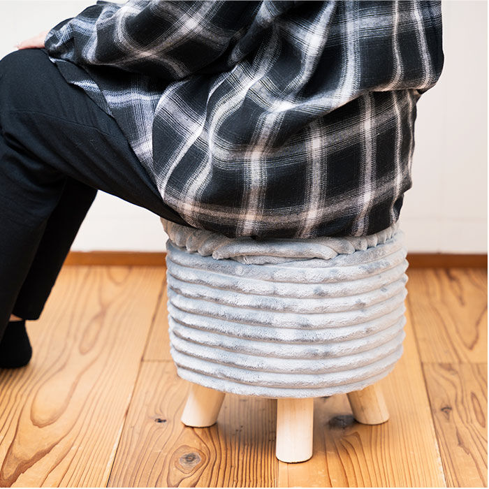 BACKYARD FAMILY「スツール おしゃれ 収納 通販 足置き チェア オットマン 椅子 イス いす 背もたれなし お洒落」|その他|