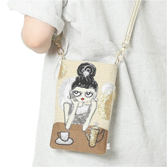 BACKYARD FAMILY「スマホショルダーバッグ レディース 通販 Lyre バッグ スマホバッグ ミニショルダー」|ショルダー・メッセンジャー|