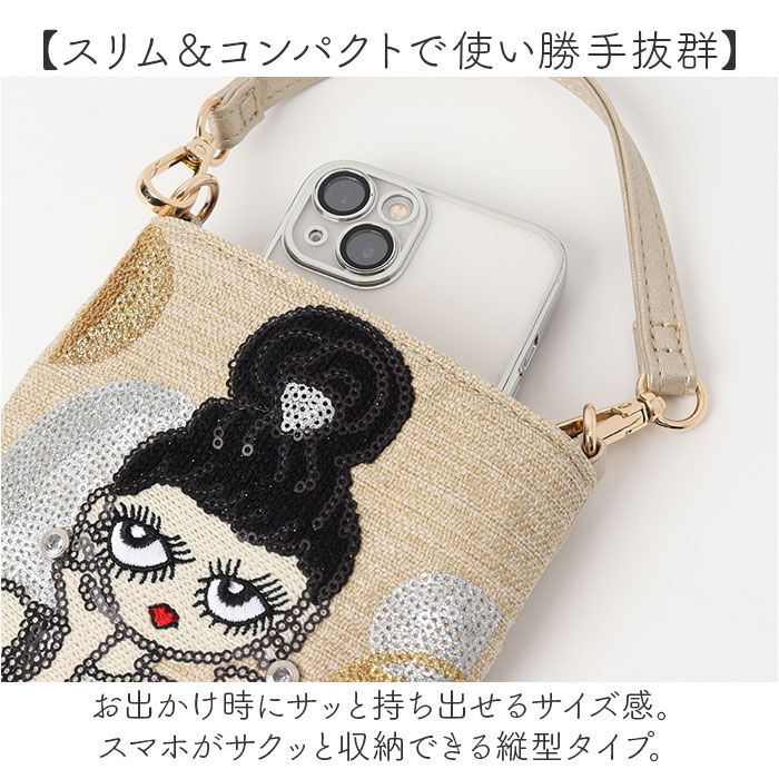 BACKYARD FAMILY「スマホショルダーバッグ レディース 通販 Lyre バッグ スマホバッグ ミニショルダー」|ショルダー・メッセンジャー|