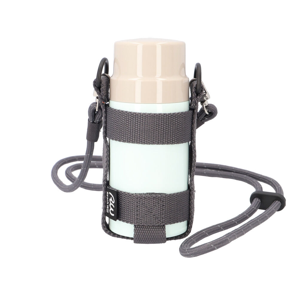 BACKYARD FAMILY「魔法瓶 マグボトル ホルダー付き 350ml 通販 マグ ボトル 水筒 保温ボトル」|食器・キッチングッズ|ブルー1