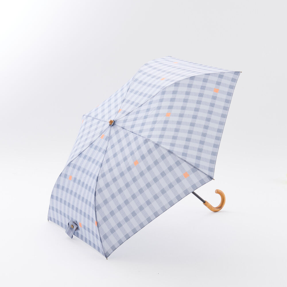 BACKYARD FAMILY「392 plusm 傘 通販 折りたたみ傘 折り畳み傘 雨傘 かさ カサ レディース たたみやすい」|傘|グレー1