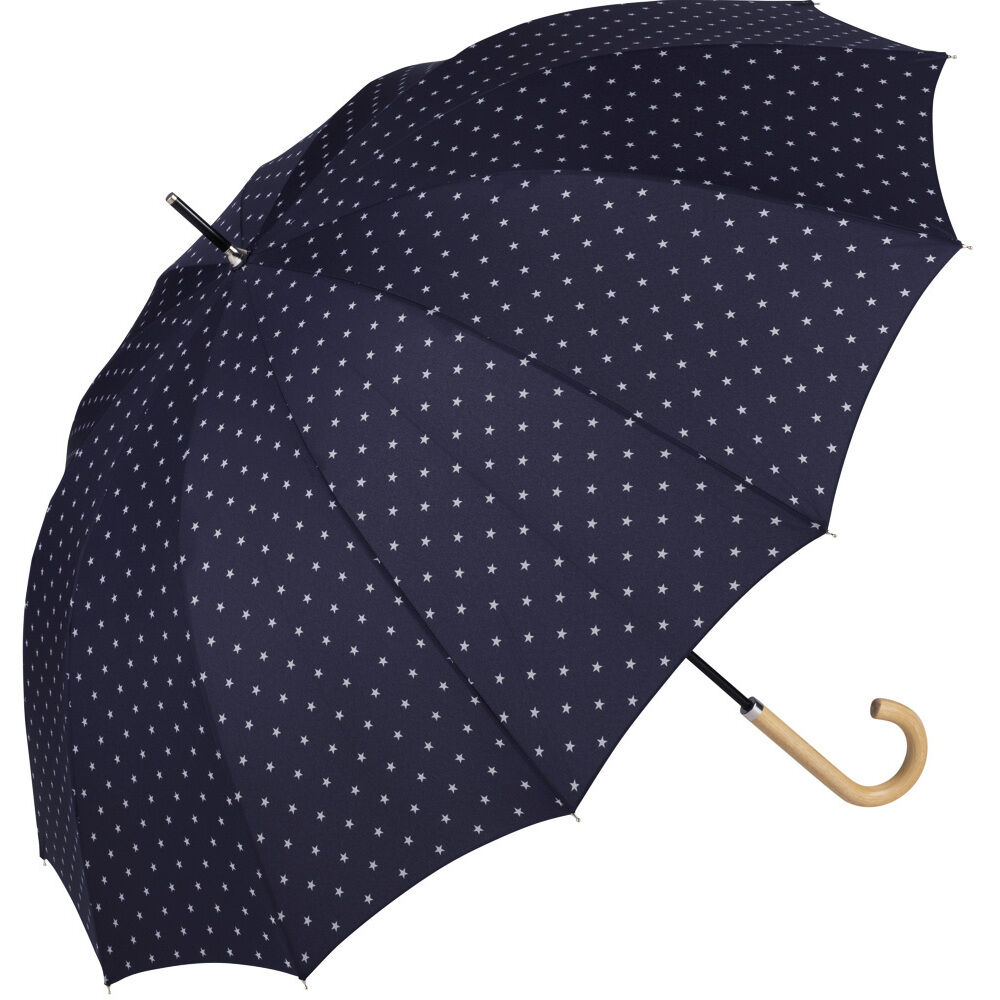 BACKYARD FAMILY「because ビコーズ 雨傘 レディース 長傘 通販 メンズ 12本骨 12フレーム 親骨」|傘|ブルー5