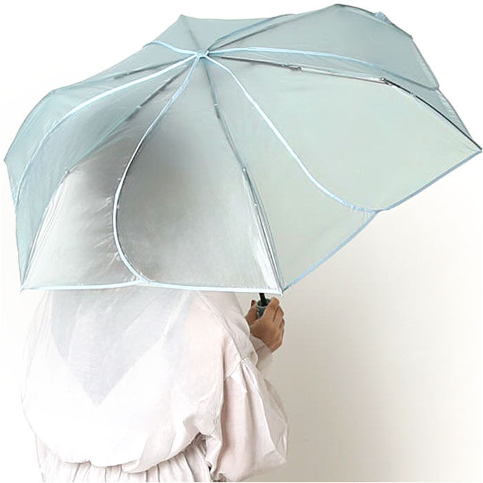 BACKYARD FAMILY「because ビコーズ クリアアンブレラ 折りたたみ傘 50cm 通販 ビニール傘 雨傘 傘」|傘|