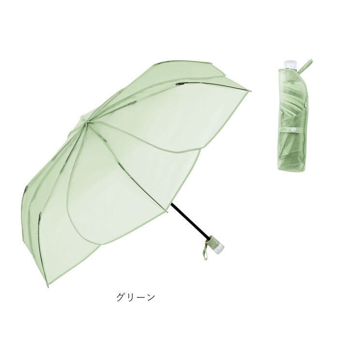 BACKYARD FAMILY「because ビコーズ クリアアンブレラ 折りたたみ傘 50cm 通販 ビニール傘 雨傘 傘」|傘|