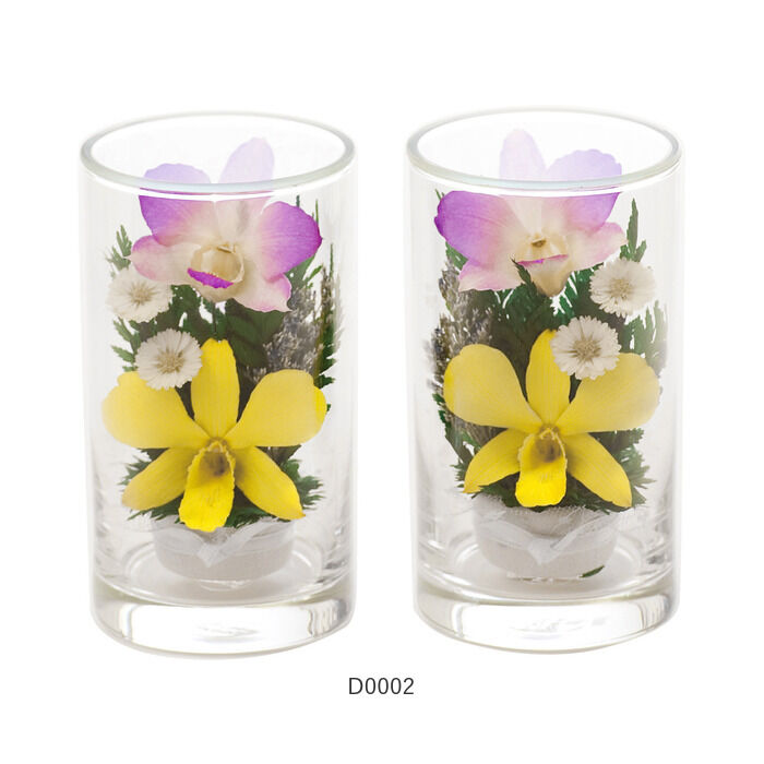 BACKYARD FAMILY「プリザーブドフラワー 仏花 ケース入り 通販 高さ12cm ボトルフラワー グラスフラワー」|その他|