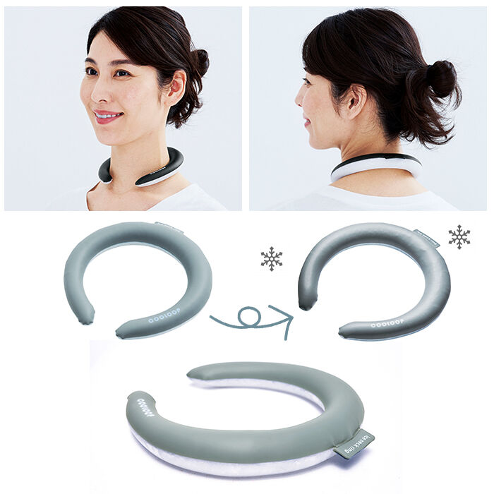 BACKYARD FAMILY「クールリング 通販 首元 冷やす 自然凍結 繰り返し使用 結露しない 暑さ対策 ひんやり 衣類 首」|その他|