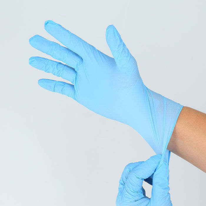 BACKYARD FAMILY「ニトリル手袋 パウダーフリー 食品衛生法 適合 通販 ブルー 青 ニトリルグローブ ニトリル 手袋」|その他|