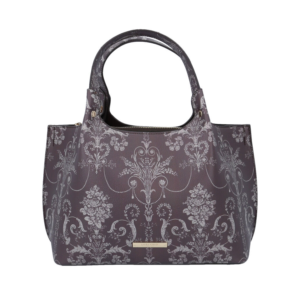 BACKYARD FAMILY「ローラアシュレイ バッグ LAURA ASHLEY ILPC-01 通販 トートバッグ」|トートバッグ|グレー1