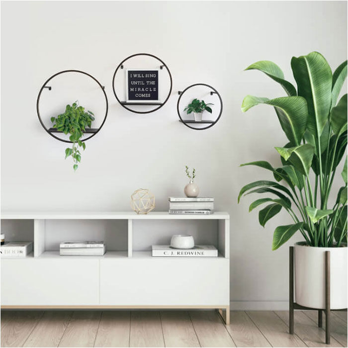 BACKYARD FAMILY「アイアン 壁掛け棚 収納 ウォールシェルフ 通販 棚 システム収納 シェルフ ラック」|その他|