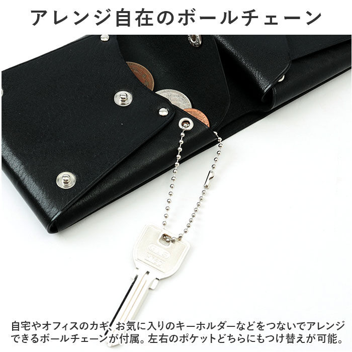 BACKYARD FAMILY「財布 メンズ 二つ折り 本革 通販 折り財布 R.C.L シームレス さいふ サイフ 革財布」|財布|