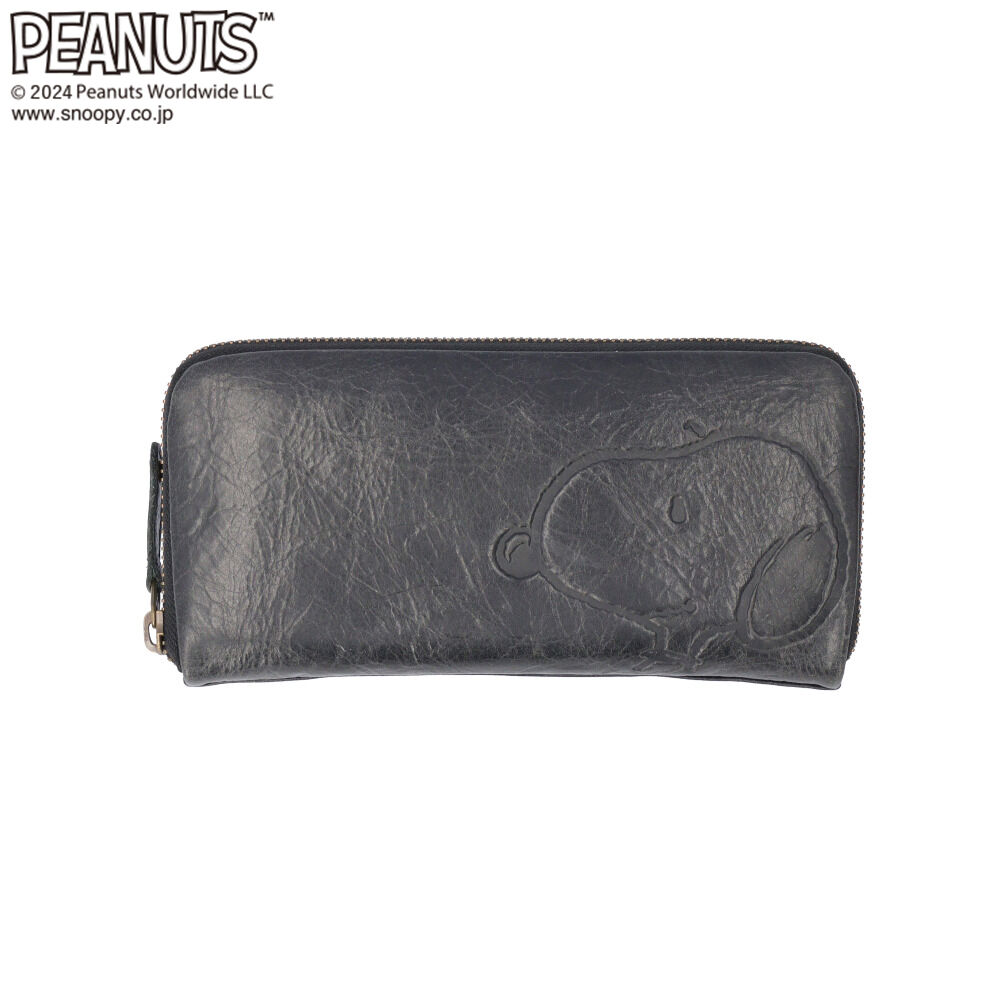 BACKYARD FAMILY「PEANUTS ピーナッツ 長財布 73166 通販 財布 お財布 さいふ サイフ」|財布|ブラック1