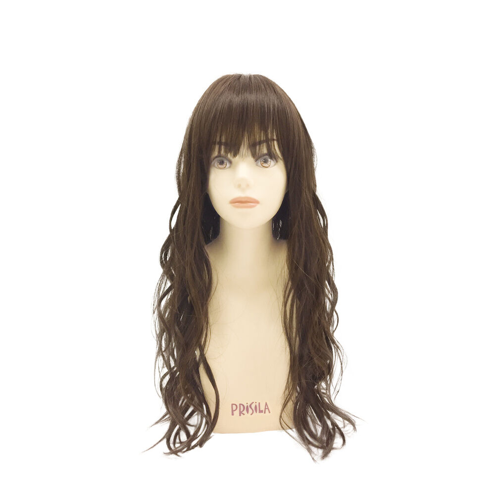 BACKYARD FAMILY「プリシラ オールウィッグ prisila A-702 通販 フルウィッグ シアーウェーブロング」|ヘアスタイリング|ブラック2