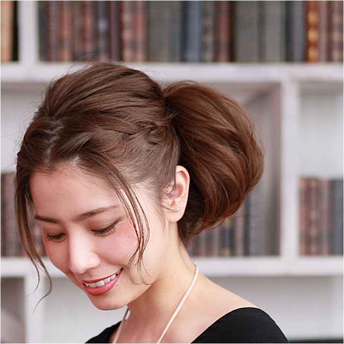 BACKYARD FAMILY「プリシラ 部分 ウィッグ prisila 通販 部分ウィッグ ポイントウィッグ お団子 かぶせる」|ヘアスタイリング|