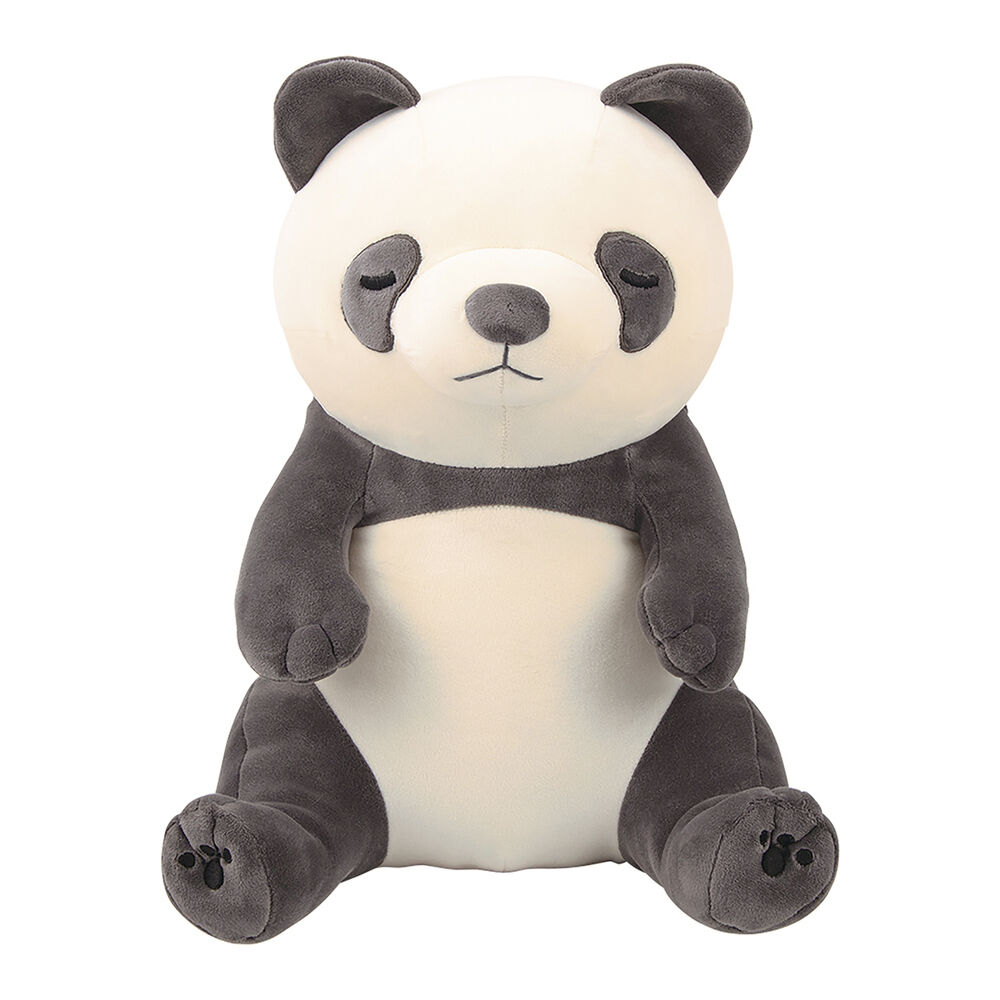 BACKYARD FAMILY「抱き枕 ぬいぐるみ 通販 プレミアムねむねむアニマルズ 座り抱きまくら M ねむねむアニマルズ」|その他|ブラック1