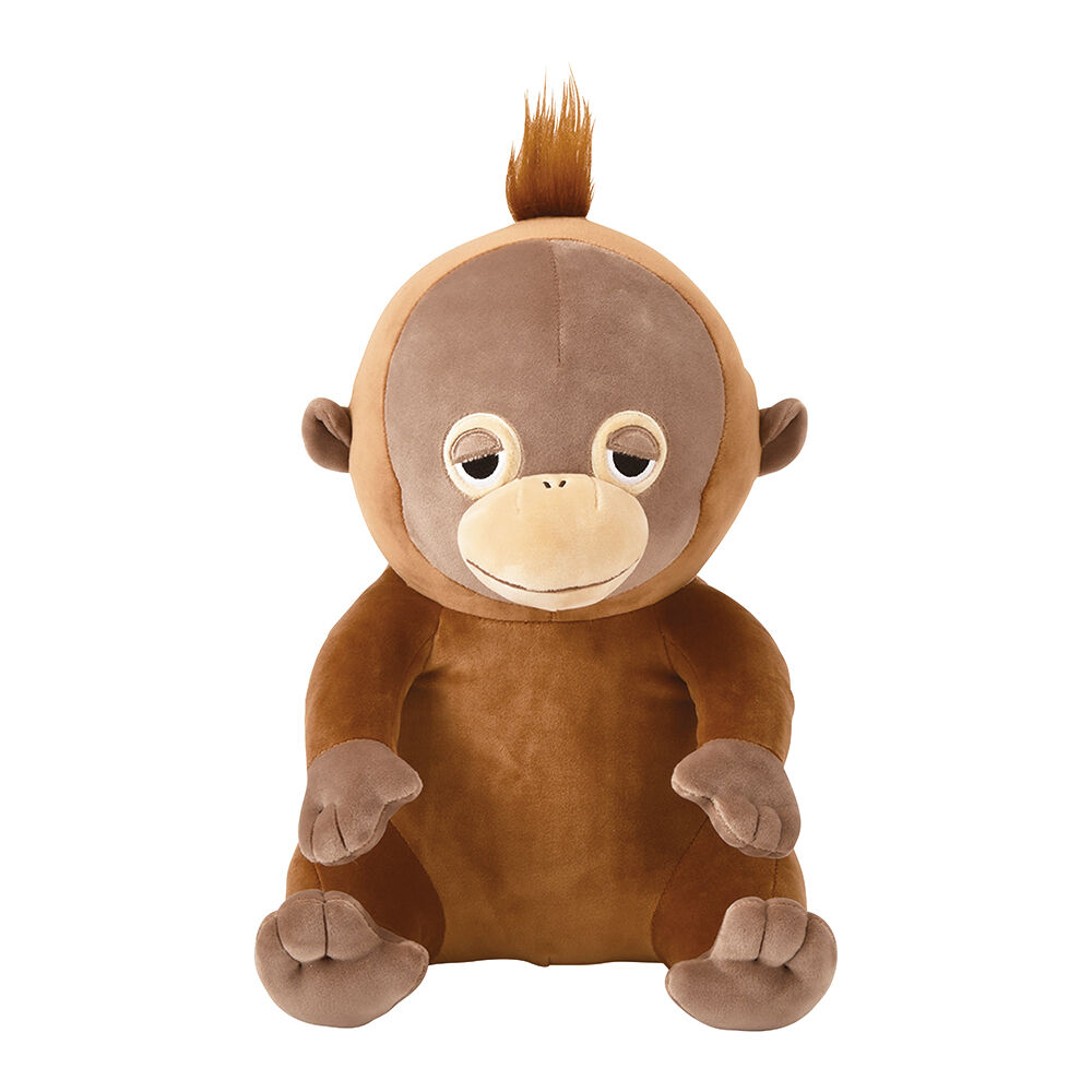 BACKYARD FAMILY「抱き枕 ぬいぐるみ 通販 プレミアムねむねむアニマルズ 座り抱きまくら M ねむねむアニマルズ」|その他|ブラウン5