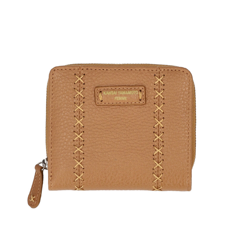 BACKYARD FAMILY「kansai yamamoto 財布 通販 二つ折り財布 折財布 さいふ サイフ メンズ」|財布|ベージュ1