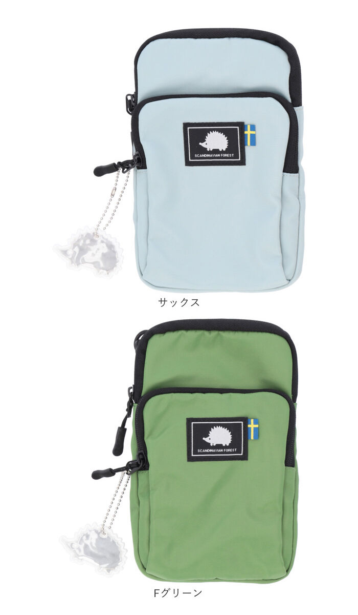 BACKYARD FAMILY「スカンジナビアンフォレスト スマホポーチ 通販 スマホショルダー スマホケース お財布ポシェット」|ショルダー・メッセンジャー|