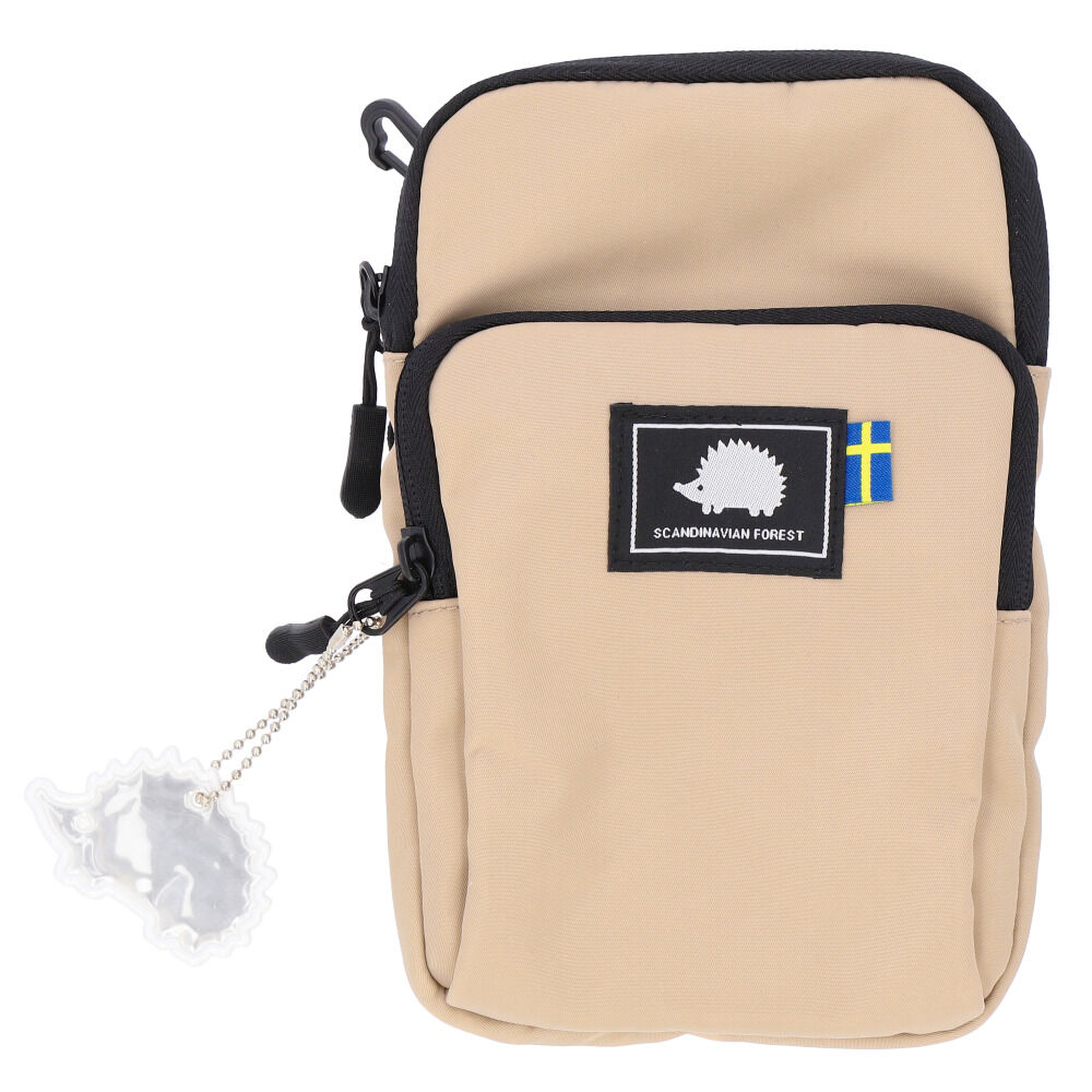 BACKYARD FAMILY「スカンジナビアンフォレスト スマホポーチ 通販 スマホショルダー スマホケース お財布ポシェット」|ショルダー・メッセンジャー|ブラウン1