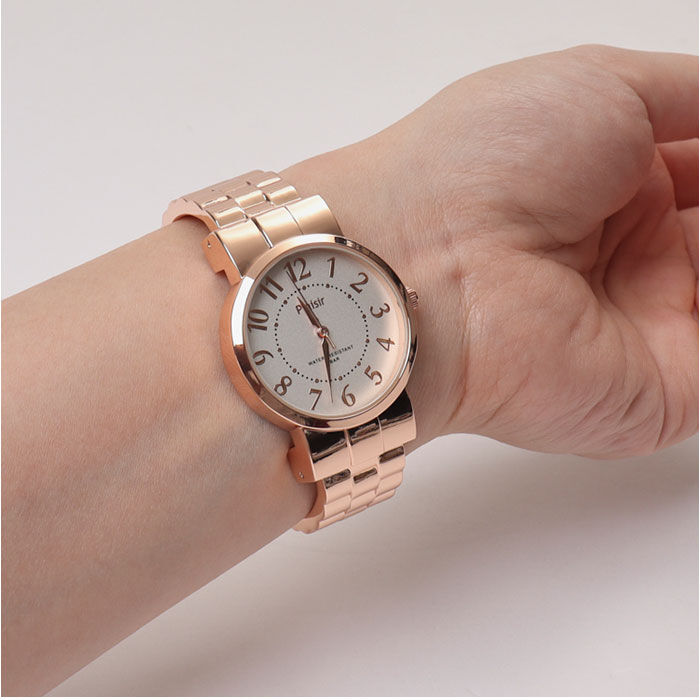 BACKYARD FAMILY「plaisir 時計 NTK-314 通販 腕時計 ニッケルフリー リストウォッチ レディース」|腕時計|