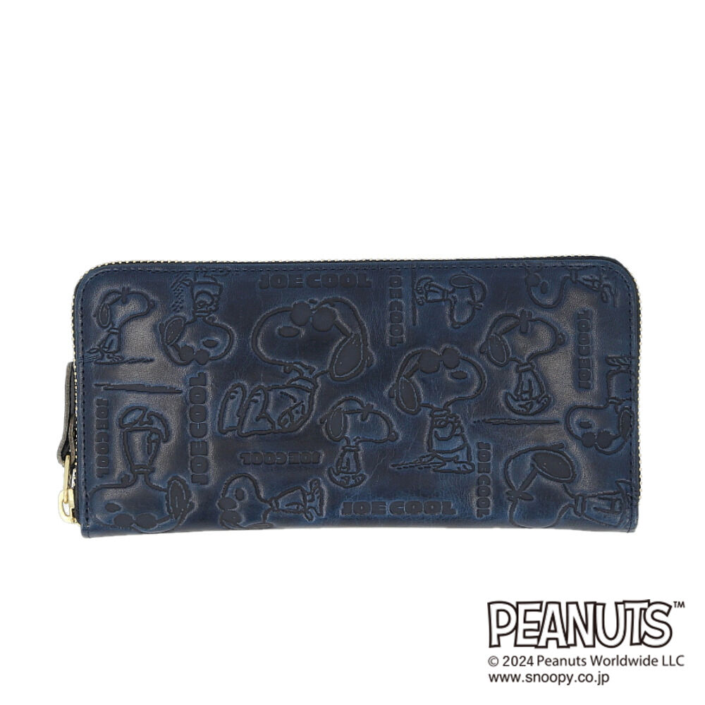 BACKYARD FAMILY「vintage peanuts 長財布 通販 財布 お財布 おさいふ ロングウォレット ウォレット」|財布|ブルー1
