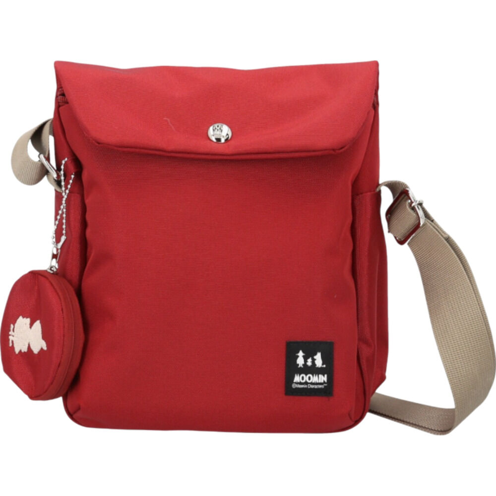 BACKYARD FAMILY「ムーミン ショルダー バッグ RMNK-01 通販 ショルダーバッグ ショルダーバック」|ショルダー・メッセンジャー|レッド1
