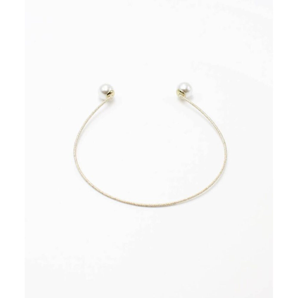 BACKYARD FAMILY「細い カチューシャ キッズ パール 通販 ヘッドドレス 女の子 子供 子ども こども セレモニー」|その他|ゴールド2