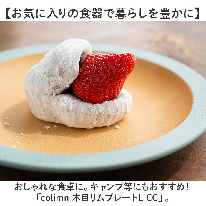 BACKYARD FAMILY「食器 おしゃれ お皿 通販 日本製 正和 木目リムプレートL プレート 皿 丸皿 大皿 カレー皿」|食器・キッチングッズ|