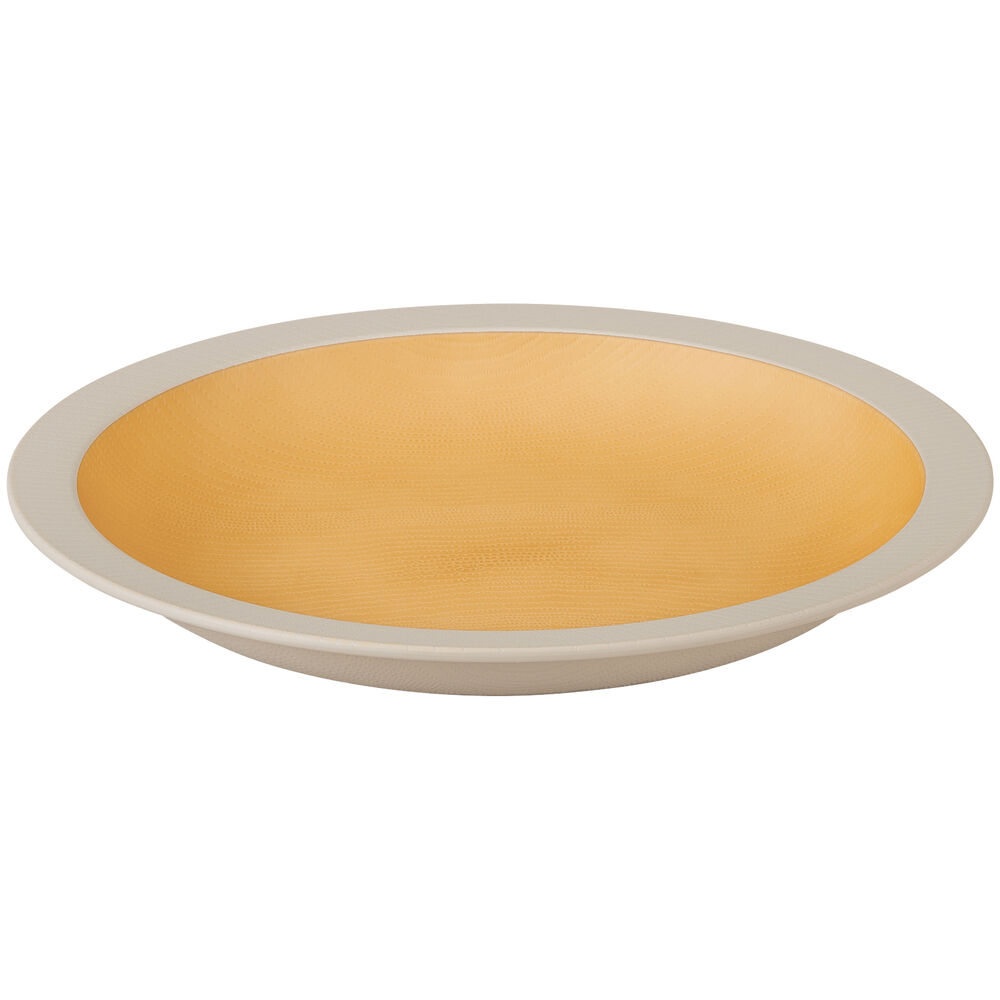 BACKYARD FAMILY「食器 おしゃれ お皿 通販 日本製 正和 木目リムプレートL プレート 皿 丸皿 大皿 カレー皿」|食器・キッチングッズ|グレー1