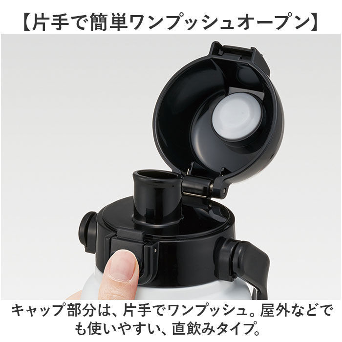 BACKYARD FAMILY「スケーター 水筒 キャラクター std8h 通販 ハンドル付 ダイレクトボトル Skater」|食器・キッチングッズ|