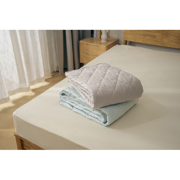 BACKYARD FAMILY「敷きパッド シングル 冷感 ゴム付き 通販 冷感敷きパッド ベッドパッド 冷感マット 敷きパット」|ブランケット|