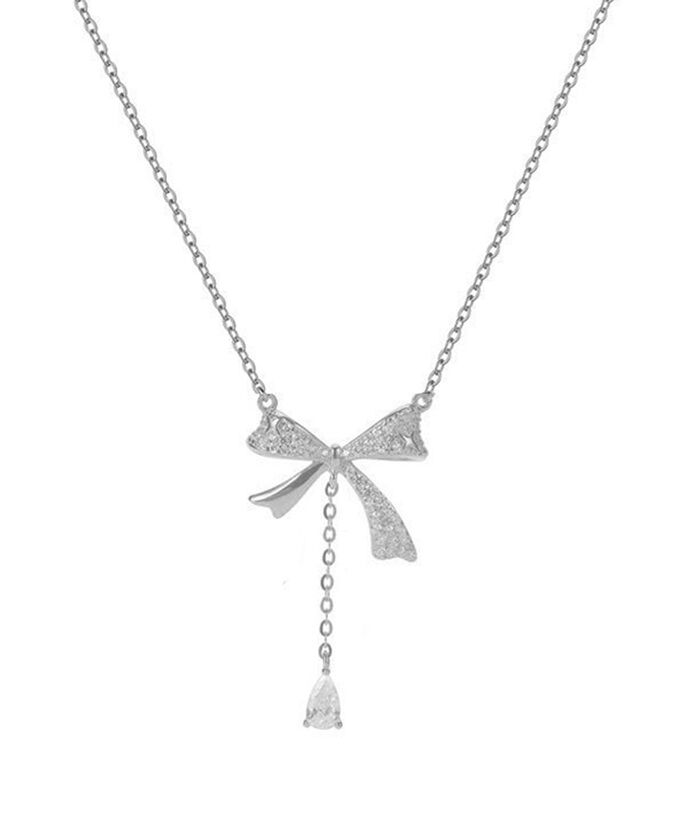 BACKYARD FAMILY「ネックレス レディース シンプル 通販 ペンダント リボンネックレス リボン レディースジュエリー」|その他|