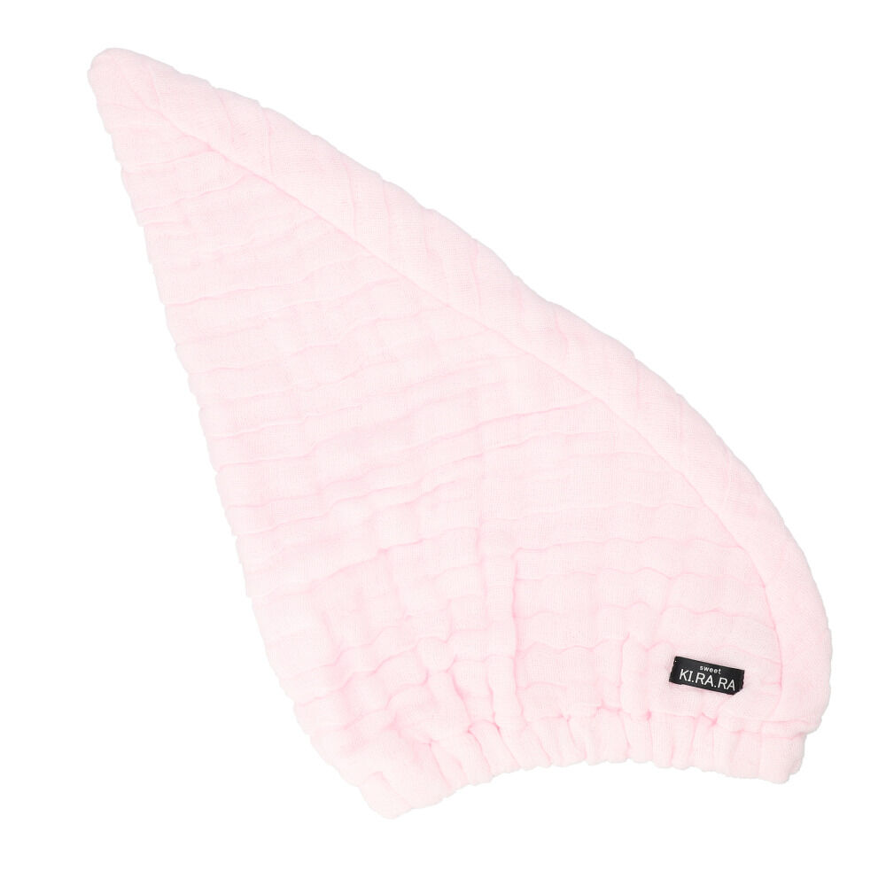 BACKYARD FAMILY「ヘアキャップ タオルキャップ 通販 日本製 国産 ヘアタオル ナイトキャップ 大人 スイミング」|タオル|ピンク1