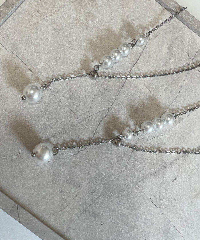 BACKYARD FAMILY「パール y字 ネックレス 通販 ペンダント 首飾り ジュエリー アクセサリー レディース」|その他|