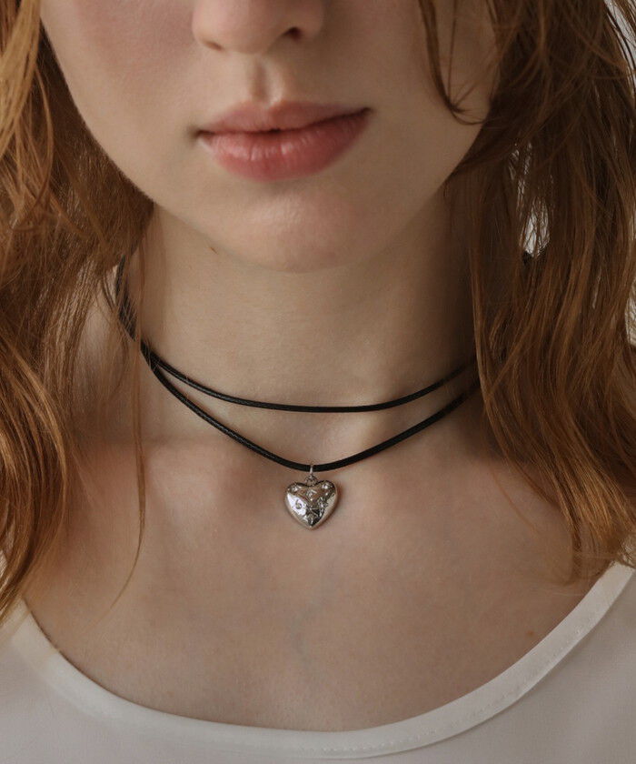 BACKYARD FAMILY「ネックレス ハート 通販 ハートネックレス ペンダント レディース アクセサリー ビジューハート」|その他|