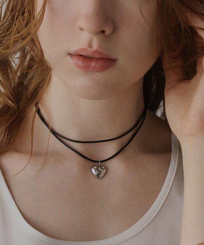 BACKYARD FAMILY「ネックレス ハート 通販 ハートネックレス ペンダント レディース アクセサリー ビジューハート」|その他|