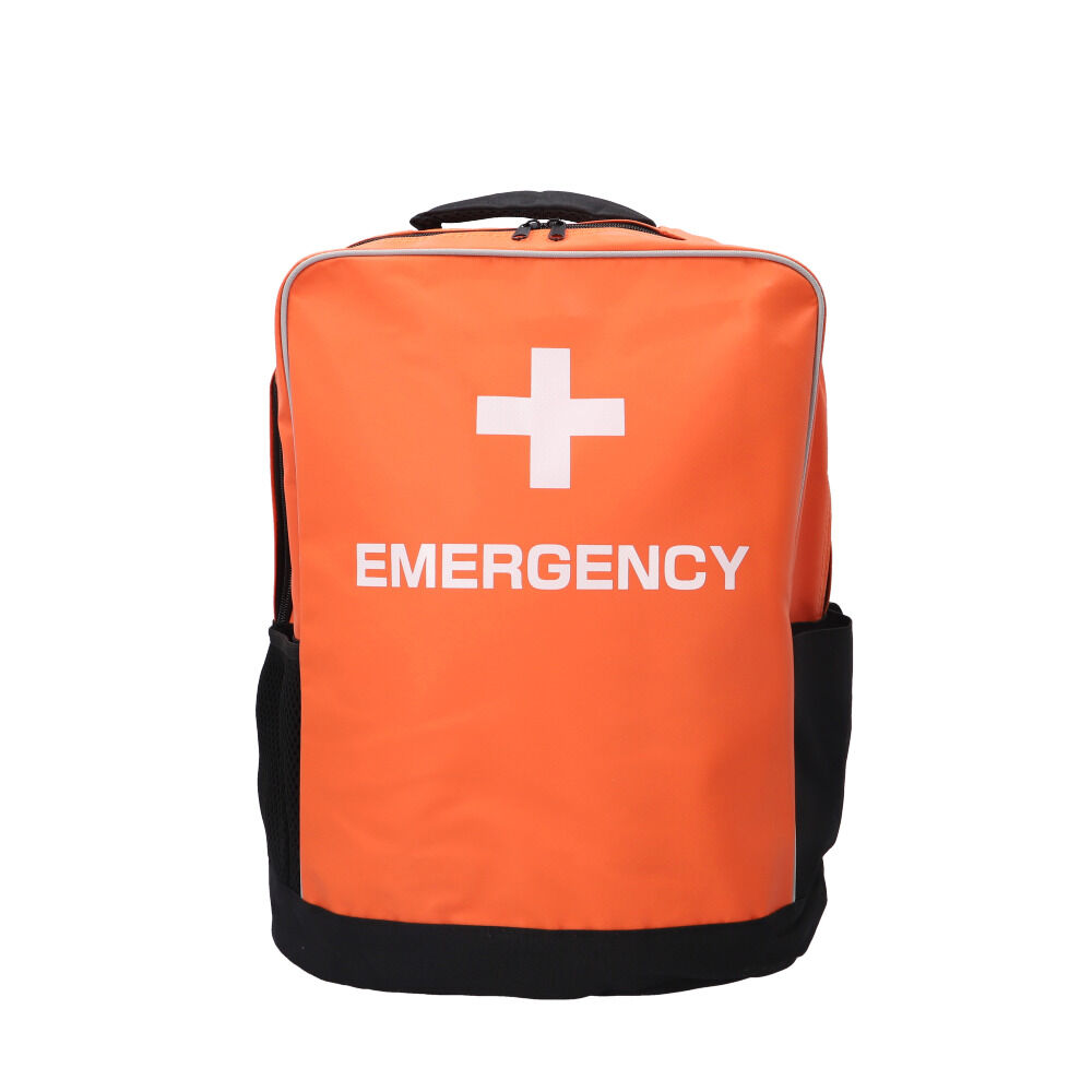 BACKYARD FAMILY「防災リュックサック 25点セット 非常用 通販 防災バッグ 避難グッズ 防災用品 給水バッグ」|その他|オレンジ1
