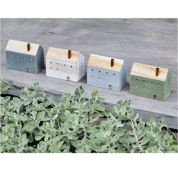 BACKYARD FAMILY「オブジェ インテリア 置物 通販 木のお家 一輪挿し 飾り 木製 インテリア雑貨 フラワーベース」|その他|