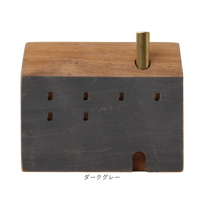 BACKYARD FAMILY「オブジェ インテリア 置物 通販 木のお家 一輪挿し 飾り 木製 インテリア雑貨 フラワーベース」|その他|