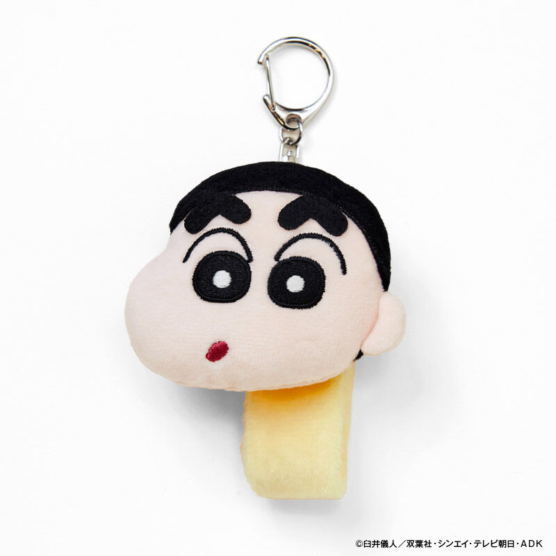 BACKYARD FAMILY「クレヨンしんちゃん グッズ 通販 蓄光マスコット ループホルダー クレヨンしんちゃんグッズ」|チャーム・キーホルダー|その他1