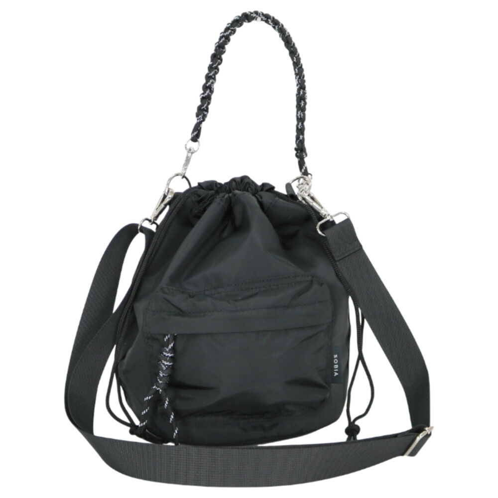 BACKYARD FAMILY「トートバッグ レディース 2way 巾着 通販 バッグ バック ショルダーバッグ トート 手提げ」|その他|ブラック1