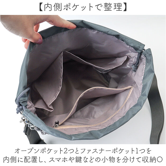 BACKYARD FAMILY「トートバッグ レディース 2way 巾着 通販 バッグ バック ショルダーバッグ トート 手提げ」|その他|