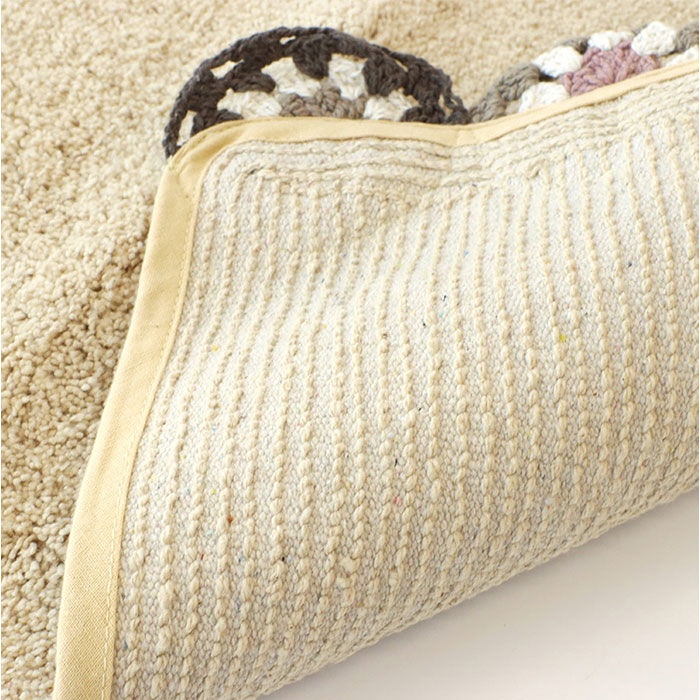 BACKYARD FAMILY「マット おしゃれ 玄関マット 通販 クロシェ編み バスマット インテリアマット かわいい」|その他|