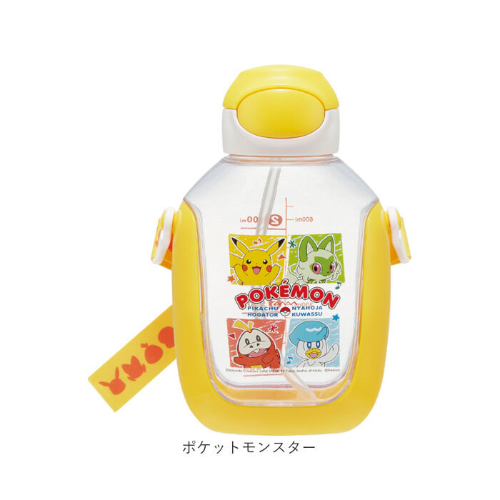BACKYARD FAMILY「スケーター 水筒 通販 ワンプッシュ ストローボトル キャラクター ストロー付き水筒 ボトル」|食器・キッチングッズ|