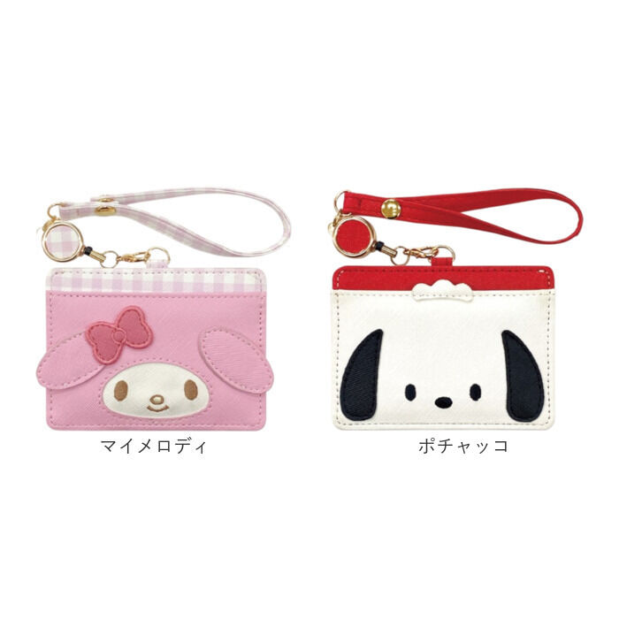 BACKYARD FAMILY「パスケース リール付き サンリオ Sanrio MK1A-10 通販 定期入れ」|定期入れ|