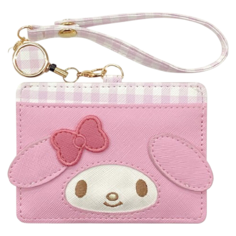 BACKYARD FAMILY「パスケース リール付き サンリオ Sanrio MK1A-10 通販 定期入れ」|定期入れ|ピンク1